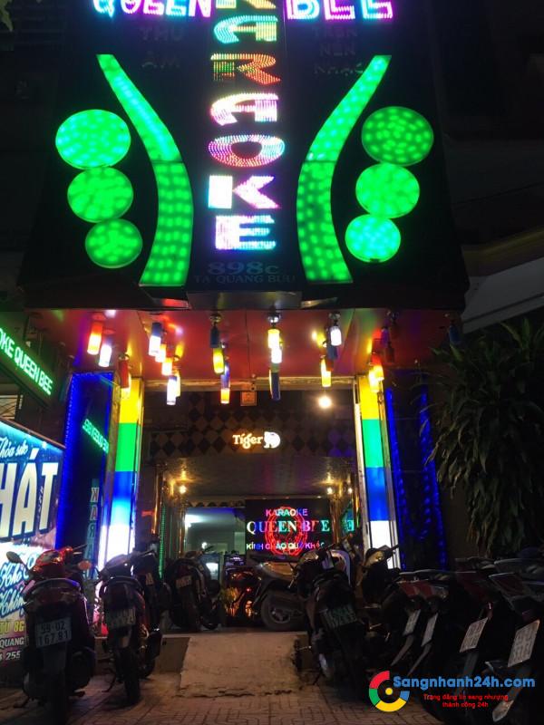 Sang nhanh quán Karaoke mặt tiền đường Tạ Quang Bửu, phường 5, quận 8.