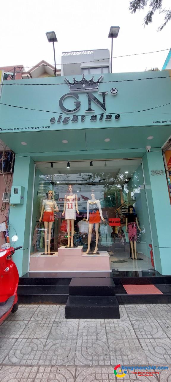 Sang Nhượng Shop Thời Trang Mặt Tiền Đường Trường Chinh Quận Tân Bình.