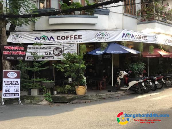 Sang Quán Cafe Ở Trung Tâm Quận Tân Phú.