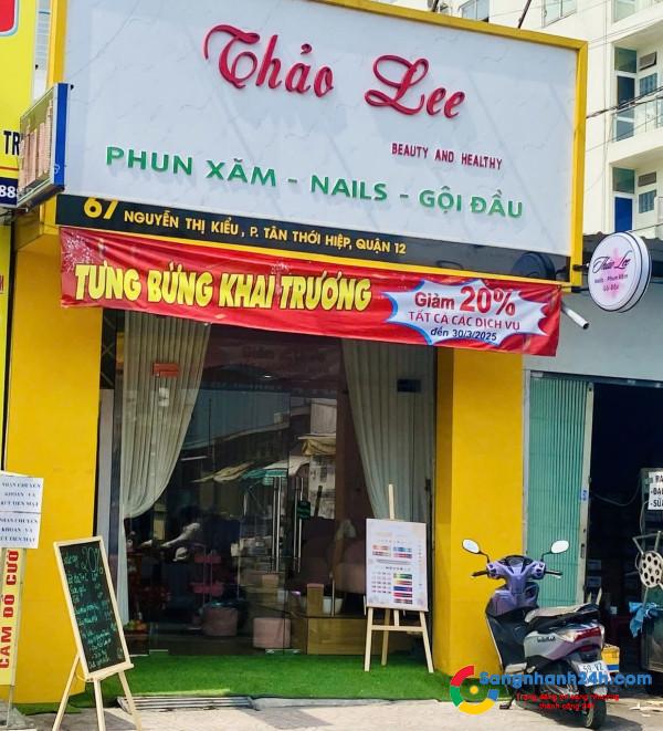 Sang Nhượng Tiệm Nail - Phun Xăm - Gội Đầu Tại Quận 12