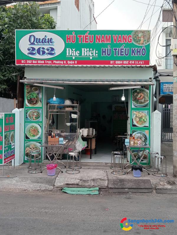 Cần Sang Nhượng Quán Hủ Tiếu Giá Rẻ Ở Quận 8