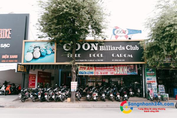 Cần Sang Nhượng Quán Bida Ở Quận Tân Phú