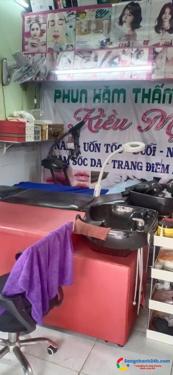 Sang tiệm tóc - nail