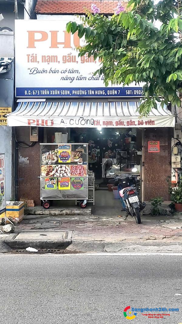 Cần Sang Nhượng Quán Phở Ở Trung Tâm Quận 7