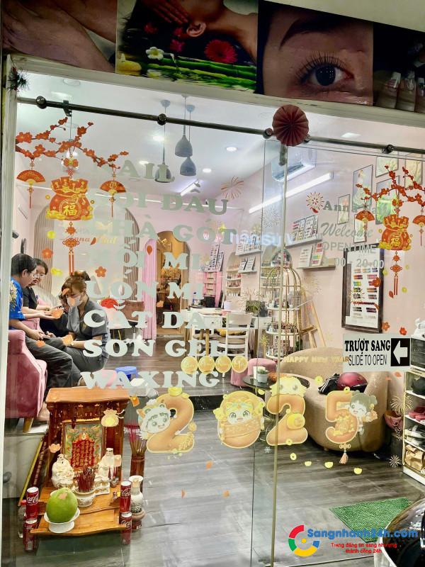 Sang tiệm tóc - nail