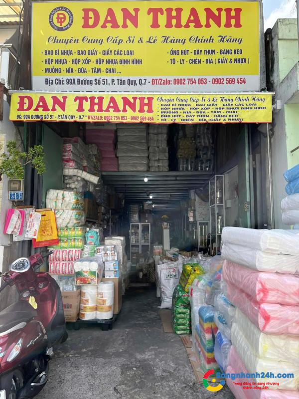 SANG NHƯỢNG CỬA HÀNG BAO BÌ Ở QUẬN 7