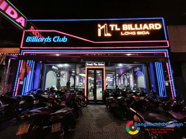 Cần Sang Nhượng Câu Lạc Bộ Bida Ở Quận 12