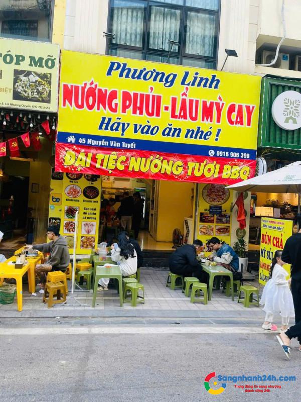 Cần Sang Nhượng Quán Nướng Phủi Lẩu Mỳ Cay Ở Quận Đống Đa Hà Nội