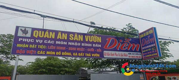 Cần Sang Nhượng Quán Ăn Sân Vườn Chòi Lá Ở Bình Tân
