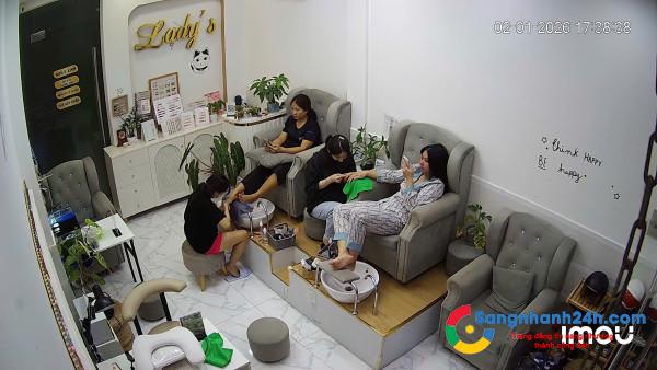 Sang tiệm tóc - nail