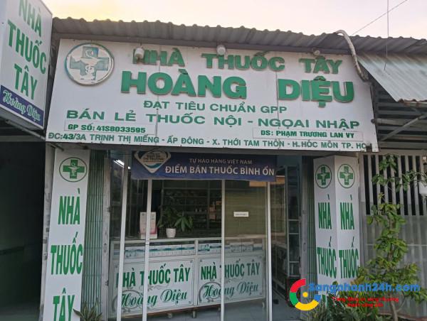 SANG NHƯỢNG NHÀ THUỐC ĐANG HOẠT ĐỘNG ỔN ĐỊNH – VÀO LÀ KINH DOANH NGAY 