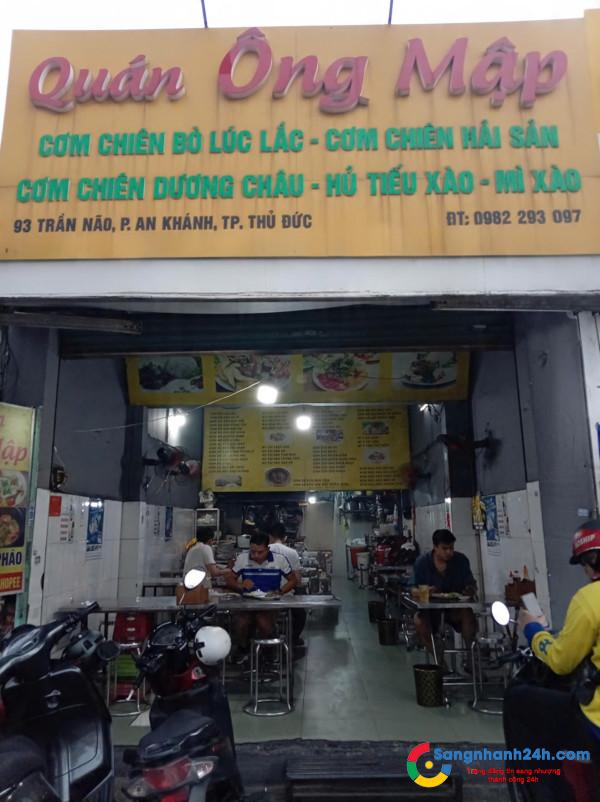 CẦN SANG NHƯỢNG QUÁN CƠM – VỊ TRÍ ĐẸP, KINH DOANH ỔN ĐỊNH GẦN 20 NĂM 