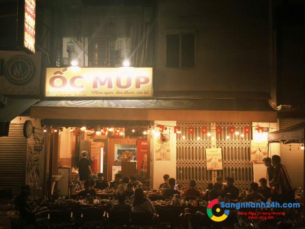 SANG NHƯỢNG QUÁN ỐC MÚP – FULL TRANG THIẾT BỊ