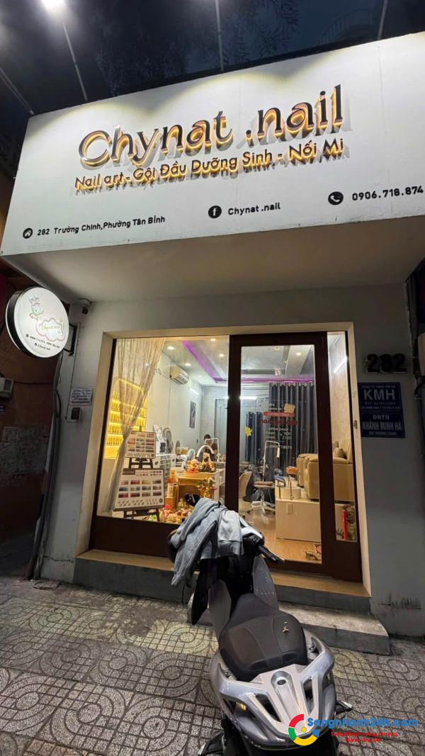 CHÍNH CHỦ SANG GẤP TIỆM NAIL MẶT TIỀN TRƯỜNG CHINH, TÂN BÌNH
